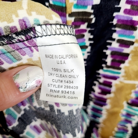 Trina Turk Silk Camisole - Picture 5 of 7